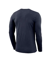 Nike Men's Navy Virginia Cavaliers Basketball Shootaround Long Sleeve T-Shirt