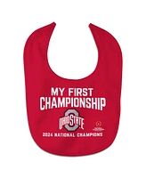 Wincraft Ohio State Buckeyes College Football Playoff 2024 National Champions All Pro Baby Bib