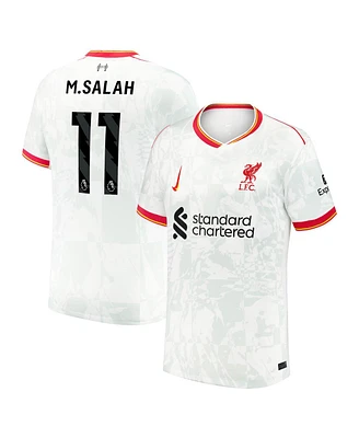 Nike Big Boys and Girls Mohamed Salah White Liverpool 2024/25 Third Replica Jersey