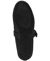 Steve Madden Women's Alara Raffia Mary Jane Flats