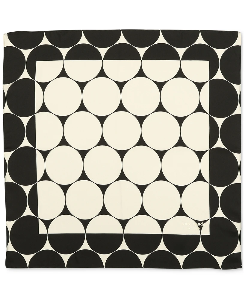 Kate Spade New York Women's Seasonless Dot Bandana Scarf