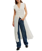 Free People Women's Desert Dazed Cotton Midi Dress