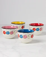 Lenox Chef Snoopy Porcelain Dessert Bowls, Set of 4