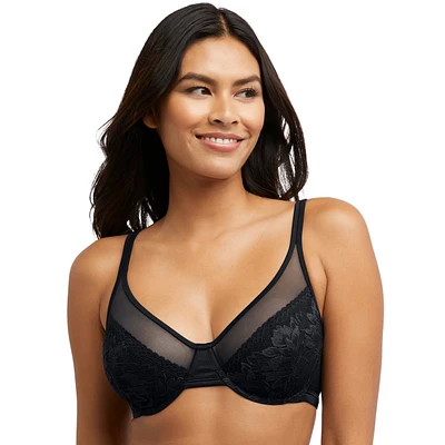 Bali Women's One Smooth U Lace Minimizer Bra DF3386