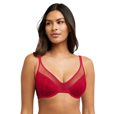 Bali Women's One Smooth U Lace Minimizer Bra DF3386