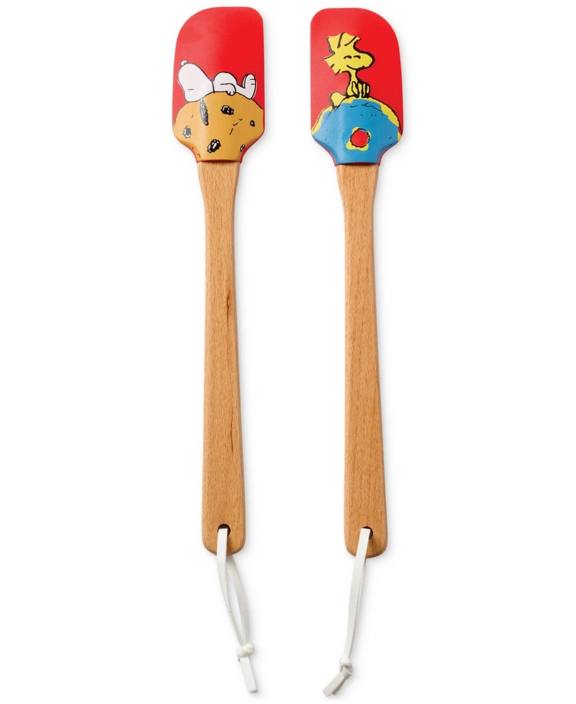 Lenox Chef Snoopy Spatulas, Set of 2, Red