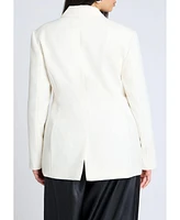 Eloquii Plus Belt Detail Blazer