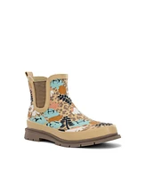 Leopard Floral Chelsea Rain Boot