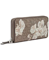 Calvin Klein Audrey Boxed Floral Logo Emboss Wallet