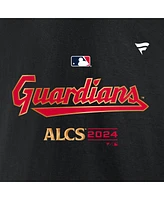 Fanatics Men's Black Cleveland Guardians 2024 American League Division Series Champions Locker Room T-Shirt
