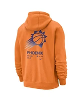 Nike Men's Orange Phoenix Suns Courtside Club Pullover Hoodie