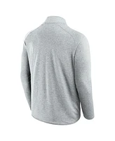 Fanatics Men's Gray Tennessee Volunteers Mock Neck Half-Zip Pullover Jacket