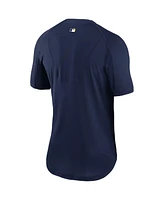 Nike Men's Navy Milwaukee Brewers Authentic Collection Base Layer T-Shirt