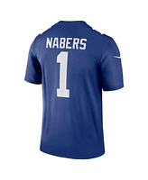 Nike Men's Malik Nabers Royal New York Giants Team Legend Player Performance Jersey