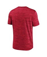 Nike Men's Red New York Giants Blitz Velocity Modern Performance T-Shirt