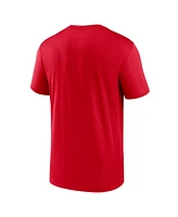 Nike Men's Red Kansas City Chiefs Wordmark Legend T-Shirt