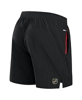 Fanatics Men's Black Detroit Red Wings Authentic Pro Rink Performance Shorts