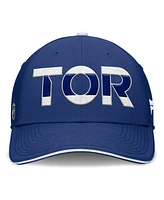 Fanatics Men's Blue/White Toronto Maple Leafs Authentic Pro Rink Team Code Flex Hat