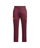 Adidas Men's Maroon Arizona State Sun Devils Open Hem Aeroready Pants