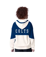 Starter Women's White Indianapolis Colts Scrimmage Full-Zip Hoodie