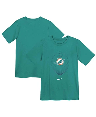 Nike Preschool Aqua Miami Dolphins Legend Icon Performance T-Shirt