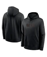 Nike Men's Black Cleveland Browns Edge French Terry Club Pullover Hoodie