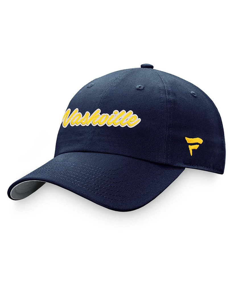 Fanatics Women's Navy Nashville Predators Breakaway Adjustable Hat