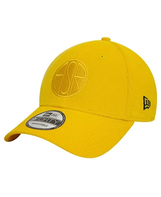 New Era Men's Yellow As Roma Corduroy Tonal 9FORTY Adjustable Hat