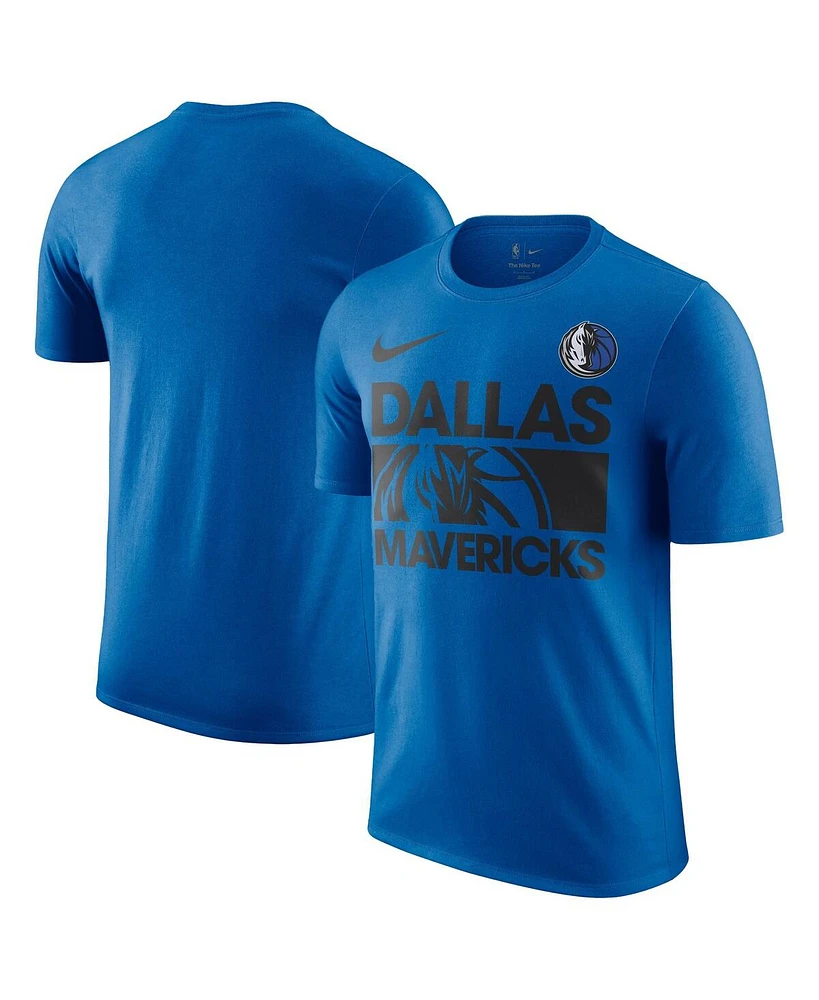 Nike Men's Royal Dallas Mavericks Courtside This Is Our Year T-Shirt