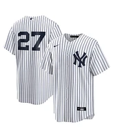 Nike Men's Giancarlo Stanton White New York Yankees Home Replica Player Jersey