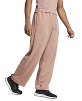 adidas Men's Loose-Fit Wide-Leg French Terry Pants