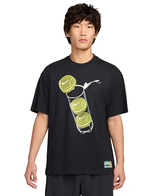 Nike Men's Court Max90 Loose-Fit Graphic T-Shirt