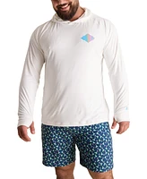 Chubbies Men's Reflector Print Long-Sleeve Hooded T-Shirt