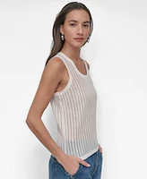 Dkny Women's Drop Stitch Tank Top