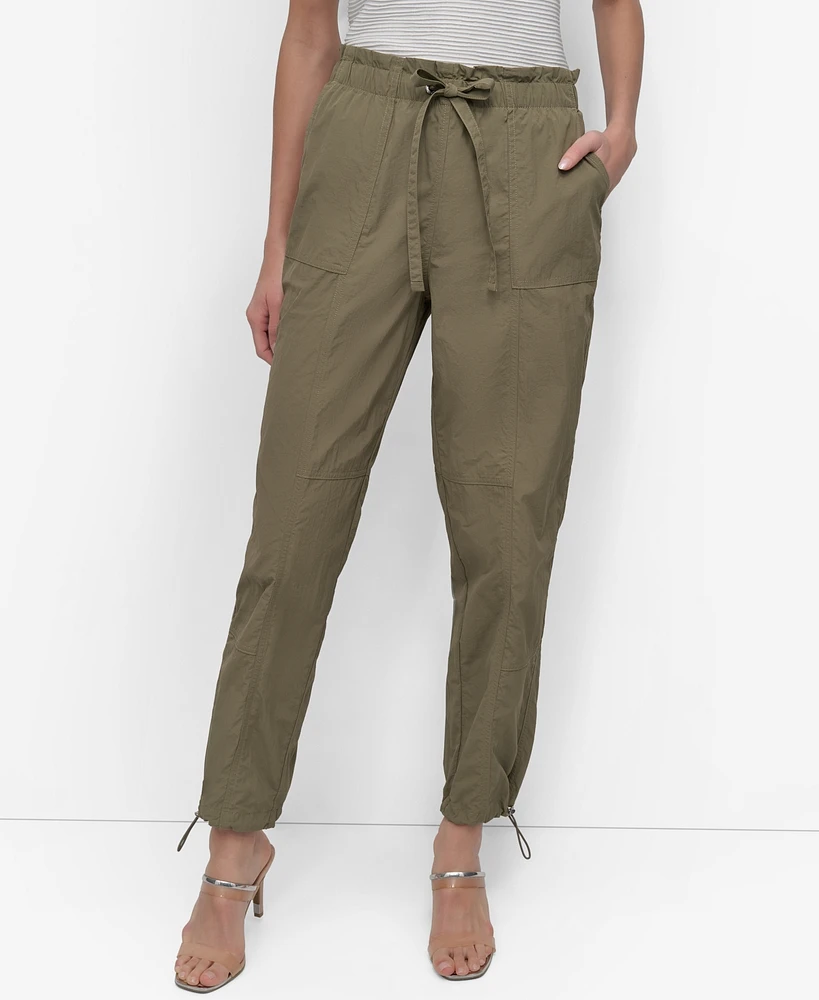 Dkny Women's Tie-Front Cargo Pants