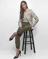 Dkny Women's Tie-Front Cargo Pants