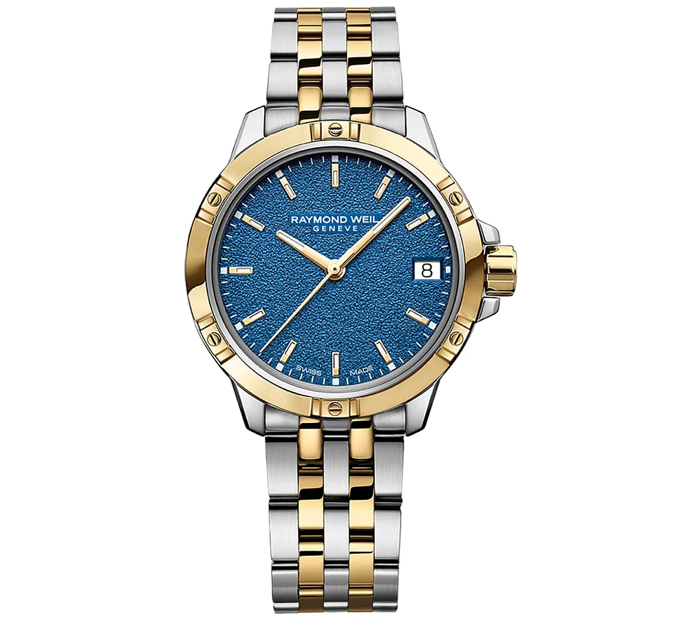 Raymond Weil Women's Swiss Tango Quartz Two-Tone Stainless Steel Bracelet Watch 30mm