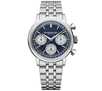 Raymond Weil Men's Swiss Automatic Chronograph Millesime Stainless Steel Bracelet Watch 40mm