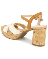 Kenneth Cole Reaction Women's Reeva Raffia Platform Dress Sandals