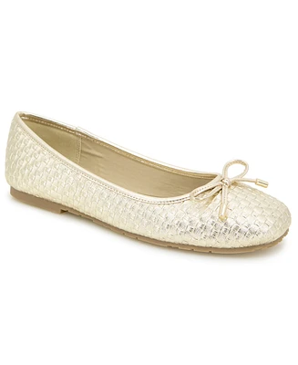 Kenneth Cole Reaction Women's Elstree Woven Ballet Flats