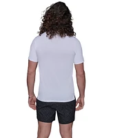 Karl Lagerfeld Paris Men's Regular-Fit Logo Graphic Rash Guard
