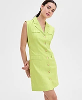 I.n.c. International Concepts Women's Sleeveless Blazer Dress, Exclusively at Macy's
