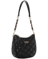 Guess Tamsin Quilted Small Top Zip Shoulder Bag