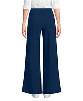 Lands' End Women's Tall Starfish High Rise Palazzo Pants