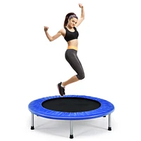 Mini Folding Trampoline Portable Recreational Fitness Rebounder