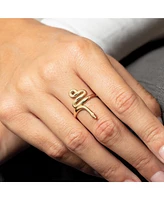 The Lovery Golden Snake Ring 14K Gold