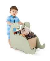2-in-1 Baby Push Walker with Handle Safe and Fun Walking Toy for Toddlers