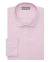 Michael Kors Men's Eco Passport Stretch Untucked Slim Fit Dress Shirt