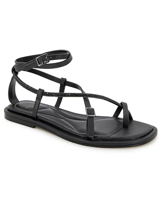 Kenneth Cole New YorkWomen's Paros Jewel Square Toe Flat Sandals