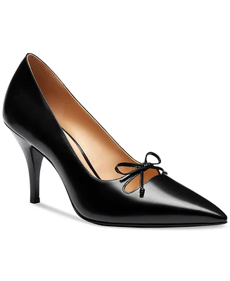 Coach Women's Runway Leather Pumps